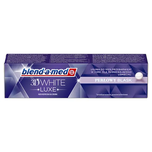 Blend - a - med 3D White Luxe Instant Pearl Glow (Wybielająca pasta do zębów) - 1