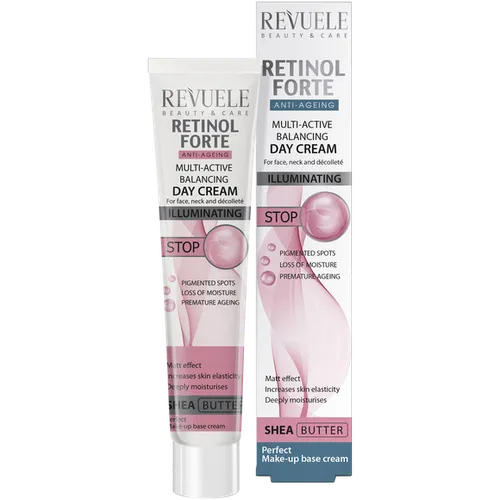 Revuele Beauty & Care, Retinol Forte, Anti-ageing Multi-active Balancing Day Cream (Multiaktywny krem do twarzy z retinolem na dzień)