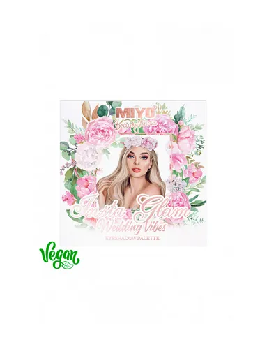 MIYO Miyo x Beauty V Tricks, Insta Glam Wedding Vibes Eyeshadow Palette (Paleta 25 cieni do powiek) - 2
