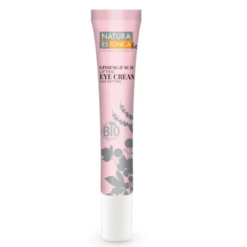 Natura Estonica Bio Ginseng & Acai, Lifting Eye Cream (Liftingujący krem pod oczy `Żeń-szeń i acai`)