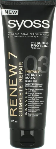 Syoss Renew 7 Complete Repair, Maska do włosów zniszczonych