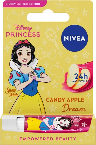 Nivea Disney Princess, Snow White, Candy Apple Dream, Lip Balm (Pielęgnująca pomadka do ust o zapachu jabłka)