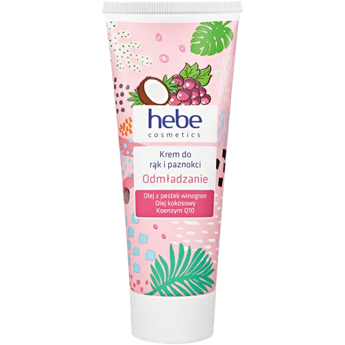 Hebe Cosmetics, Krem do rąk i paznokci `Odmładzanie`