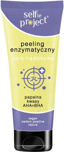 Selfie Project Peeling enzymatyczny do cery trądzikowej