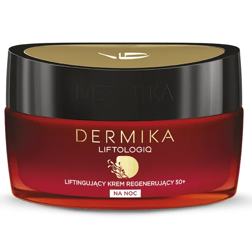 Dermika Liftologiq, Liftingujący krem regenerujący na noc, 50+