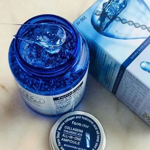 FarmStay Collagen & Hyaluronic Acid All-In-One Ampoule (Wielofunkcyjna ampułka z kwasem hialuronowym i kolagenem) - 3