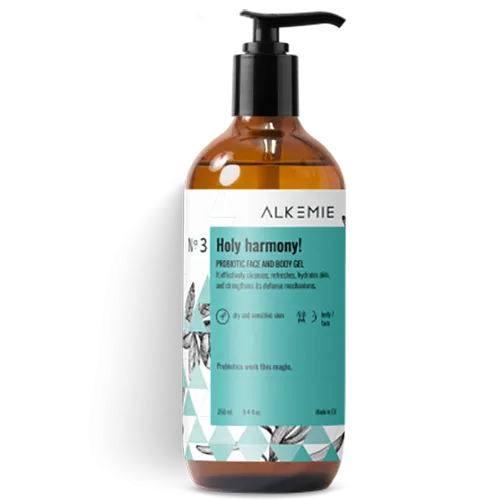 Alkmie Holy Harmony, Probiotic Face & Body Gel (Probiotyczny żel do mycia twarzy i ciała)