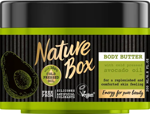 Nature Box Masło do ciała z olejem z awokado