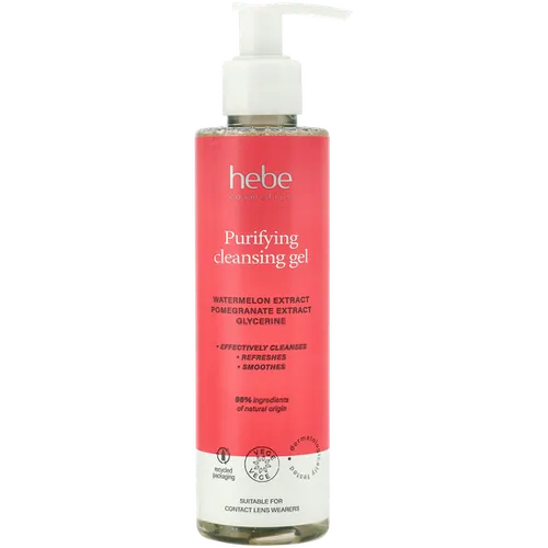 Hebe Cosmetics, Purifying Cleansing Gel (Oczyszczający żel do mycia twarzy)