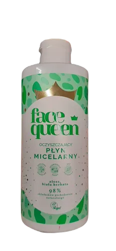 Face Queen Oczyszczający pły micelarny `Aloes i biała herbata` - 1