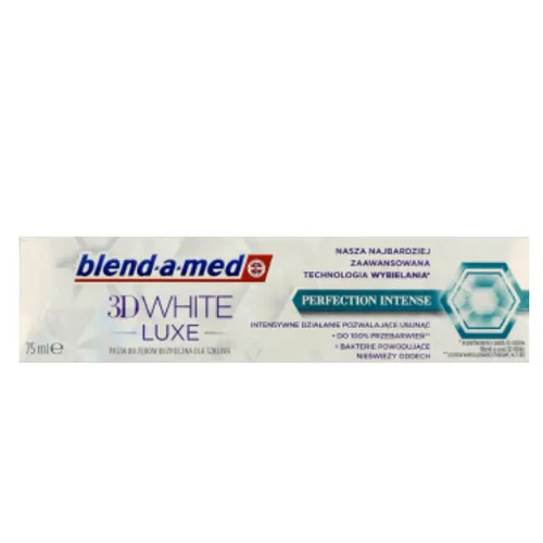 Blend - a - med 3D White Luxe Perfection Intense, Pasta do zębów