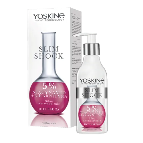 Yoskine Slim Shock, Zabieg `Niacynamid + L-karnityna - Hot sauna`