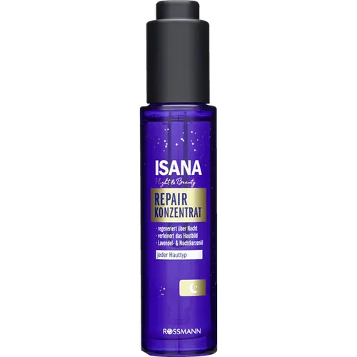 Isana Night & Beauty Repair Konzentrat (Serum do twarzy koncentrat upiększający) - 1