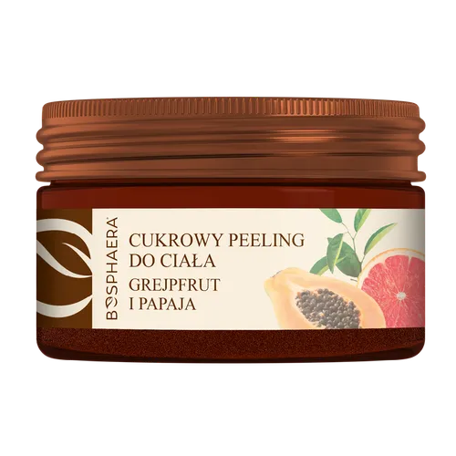 Bosphaera Cukrowy peeling do ciała `Grejpfrut i papaja`