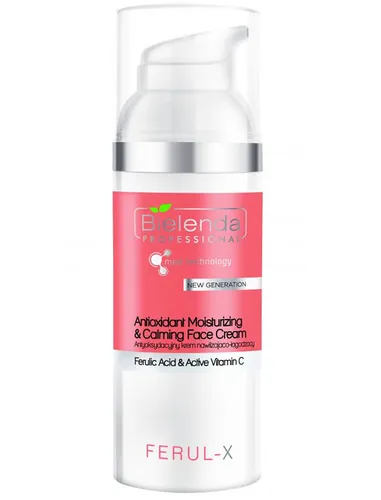 Bielenda Professional Ferul-X, Antioxidant Moisturizing & Calming Face Cream (Krem nawilżający)