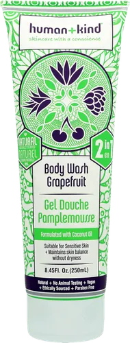 Human + kind Grapefruit Body Wash (Naturalny żel pod prysznic 'Grejpfrut')